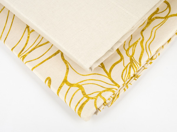 Изображение товара Комплект постельного белья Блакiтны лён Iмгненне  50х70 4898 / 651501 1.5сп