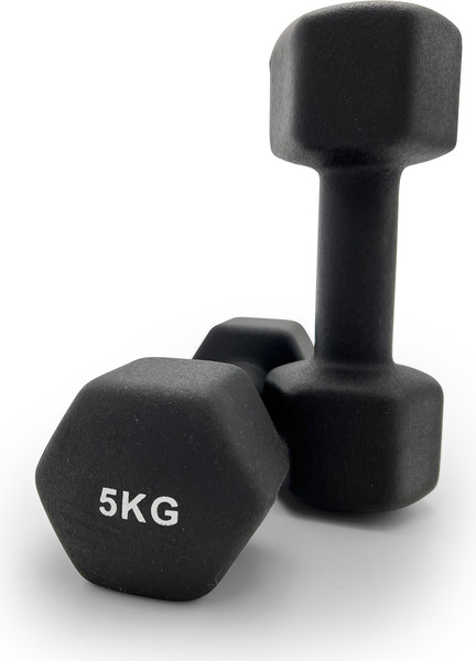 Изображение товара Гантель UNIX Fit Неопреновая / DBNEO5BK (5кг, черный)