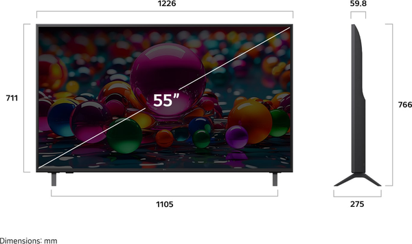 Изображение товара Телевизор LG 55" 55UA75009LA