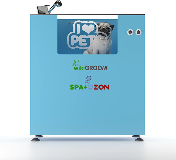 Изображение товара Ванна для животных wikiGROOM Stand SPA+Ozon / stand_ozon (голубой)