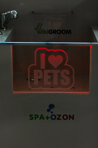 Изображение товара Ванна для животных wikiGROOM Stand SPA+Ozon / stand_ozon (голубой)
