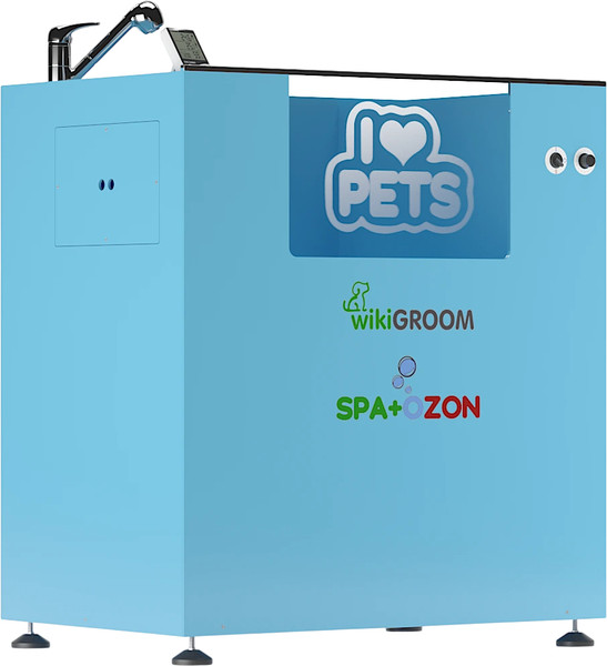 Изображение товара Ванна для животных wikiGROOM Stand SPA+Ozon / stand_ozon (голубой)