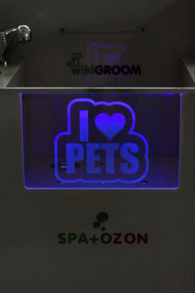 Изображение товара Ванна для животных wikiGROOM Stand SPA+Ozon / stand_ozon (голубой)