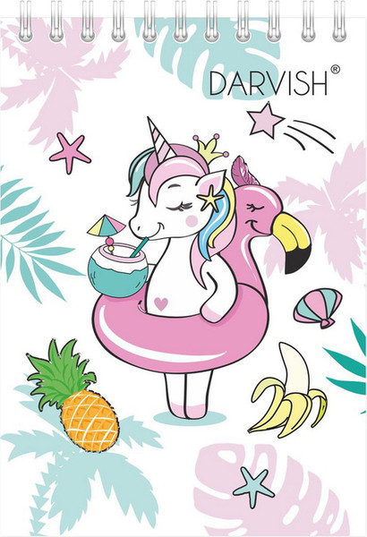 Изображение товара Блокнот Darvish для девочек / DV-13277 (60л)