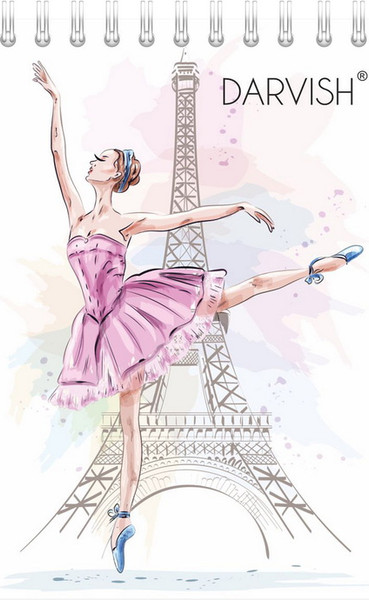 Изображение товара Блокнот Darvish для девочек / DV-13277 (60л)