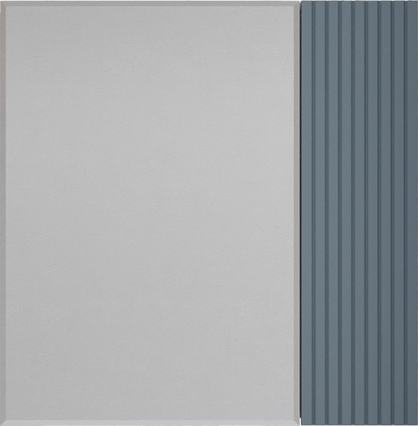 Изображение товара Шкаф с зеркалом для ванной Symbolite Стокгольм 70 (графит софт)