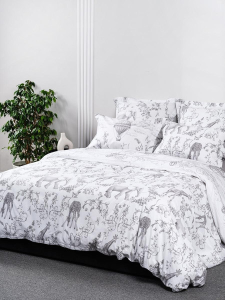 Изображение товара Комплект постельного белья Windslow Элифант 2сп Евро 50x70 / 20132-1+71141-15