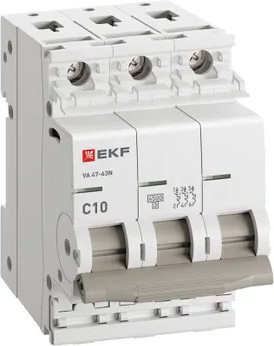 Изображение товара Выключатель автоматический EKF PROxima ВА 47-63N / M634310C