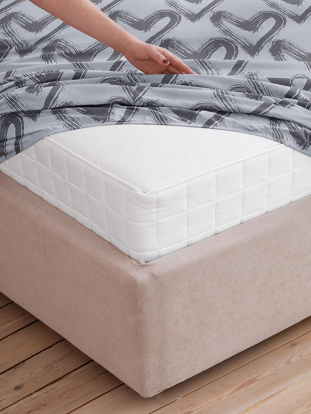 Изображение товара Простыня Ночь нежна Dark love 160x200x20 / 71063-1 (на резинке)