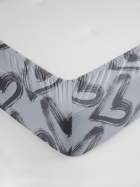 Изображение товара Простыня Ночь нежна Dark love 160x200x20 / 71063-1 (на резинке)