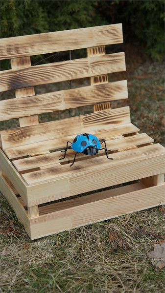 Изображение товара Фигурка для сада Klesto Божья коровка Z26961C (голубой)