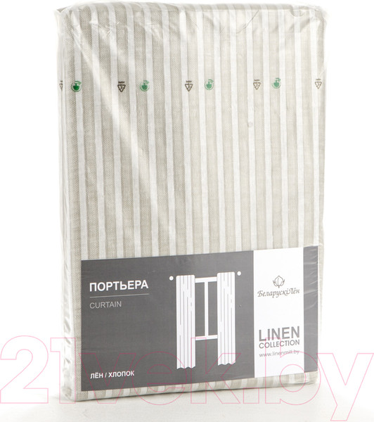 Изображение товара Штора Pole Kvetak (Беларускі лён) 250x300 17С116-ШР/уп. (133/сорт 1)