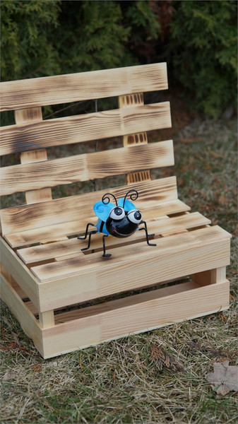 Изображение товара Фигурка для сада Klesto Букашка Z26965C (голубой)