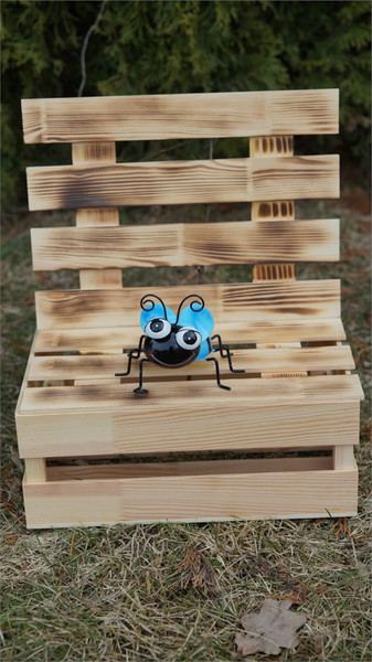 Изображение товара Фигурка для сада Klesto Букашка Z26965C (голубой)