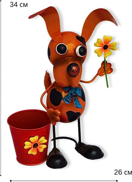 Изображение товара Фигурка для сада Klesto Веселый барбос ZQ00832B