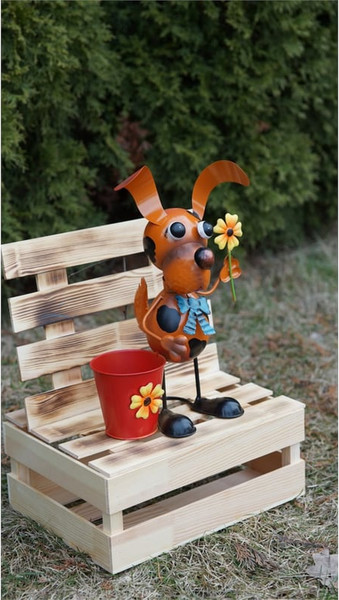 Изображение товара Фигурка для сада Klesto Веселый барбос ZQ00832B