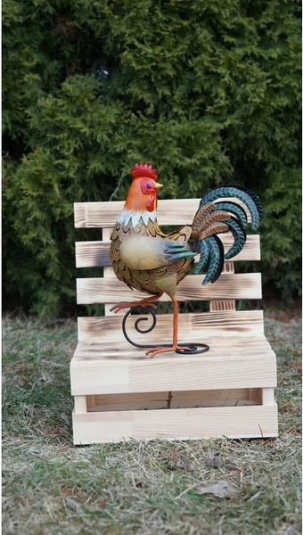 Изображение товара Фигурка для сада Klesto Петух Кучинский ZQ01375