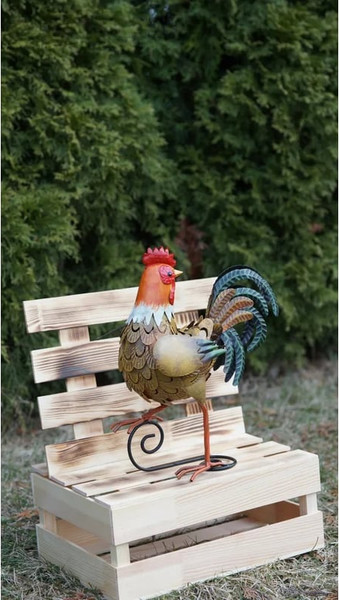 Изображение товара Фигурка для сада Klesto Петух Кучинский ZQ01375