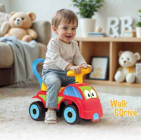 Изображение товара Каталка детская Dolu Foot to Floor / 2620 (красный)