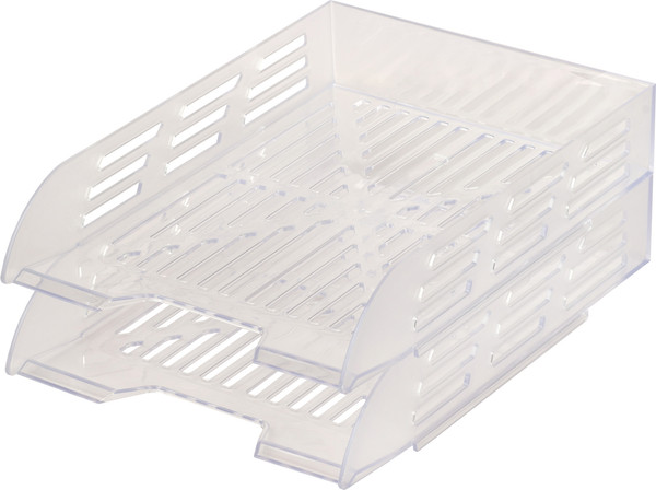 Изображение товара Набор лотков для бумаг Эсир 24с302 (2шт, прозрачный)