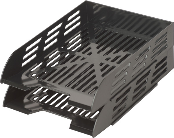 Изображение товара Набор лотков для бумаг Эсир 24с302 (2шт, черный)