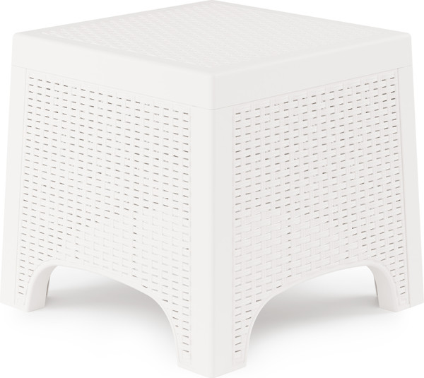 Изображение товара Кофейный столик садовый Альтернатива Ротанг Лайт М8910 (белый)