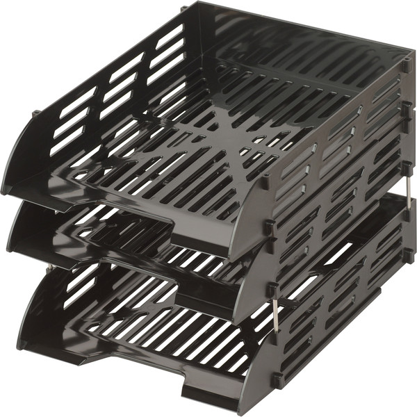 Изображение товара Набор лотков для бумаг Эсир 24с304 (3шт, черный)