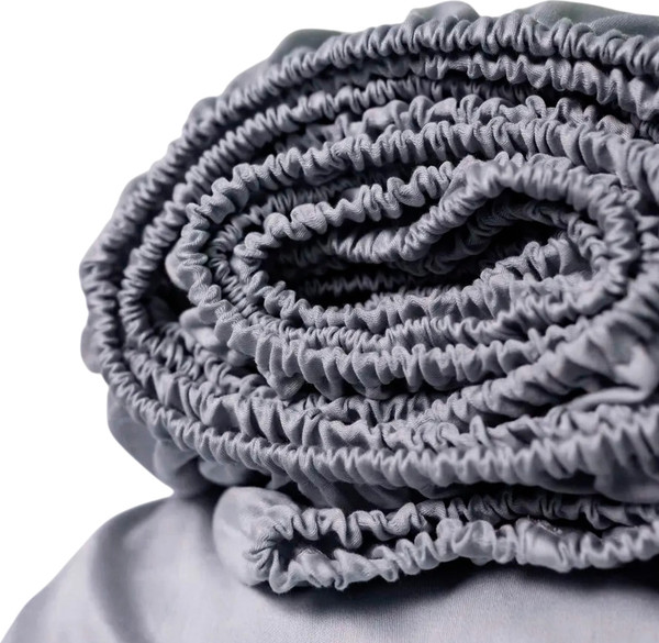 Изображение товара Простыня Ночь нежна Синий Кулирка 160x200x20 (на резинке)