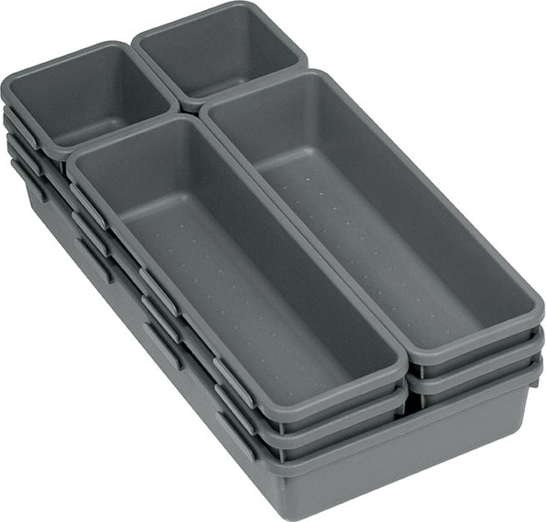 Изображение товара Набор лотков для хранения Idea №3 М1619 (графитовый)
