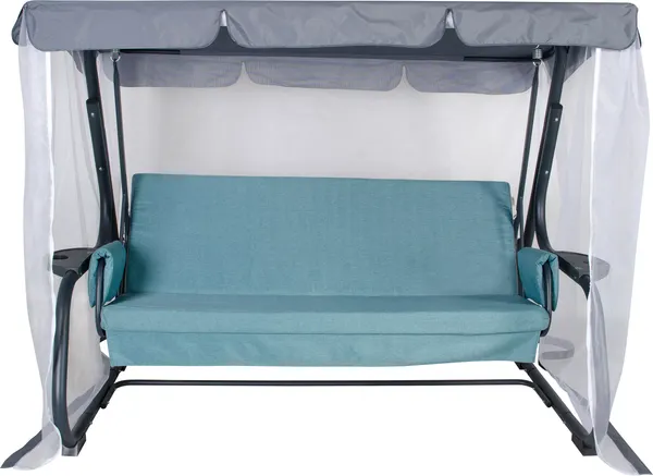 Изображение товара Качели садовые Удачная мебель Галисия A52A.630 (антрацит)