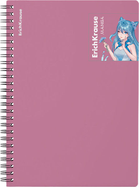 Изображение товара Тетрадь Erich Krause Manga / 59522 (80л, розовый)