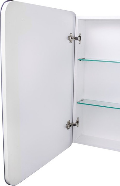 Изображение товара Шкаф с зеркалом для ванной Symbolite Каре 50x80 левое (с подсветкой, сенсор на зеркале)