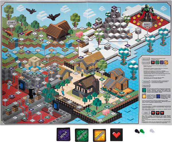 Изображение товара Настольная игра Десятое королевство Кубикрафт. Битва за сокровища / 05770