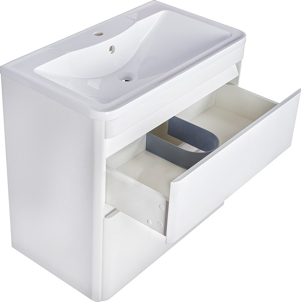 Изображение товара Тумба под умывальник Symbolite Атлантика 80 Люкс Plus (белый)