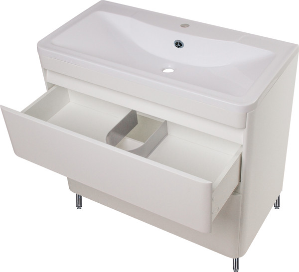 Изображение товара Тумба под умывальник Symbolite Атлантика 90 Люкс Plus (белый)