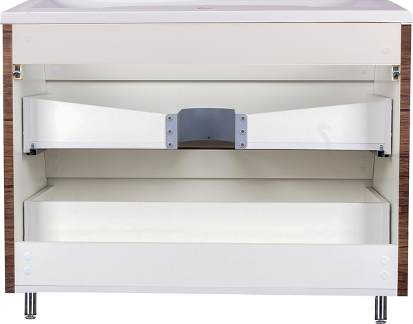 Изображение товара Тумба под умывальник Symbolite Атлантика 90 Люкс Plus (старое дерево)