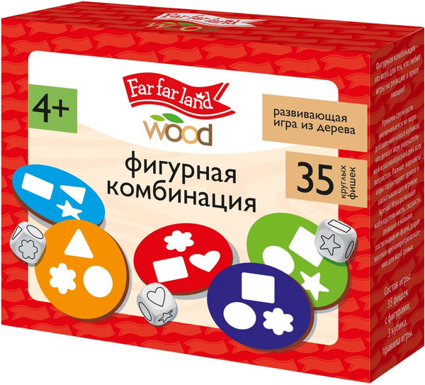 Изображение товара Развивающая игра Десятое королевство Far far land Wood. Фигурная комбинация / 05694