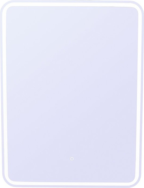 Изображение товара Шкаф с зеркалом для ванной Symbolite Каре 55x80 левое (с подсветкой, сенсор на зеркале)