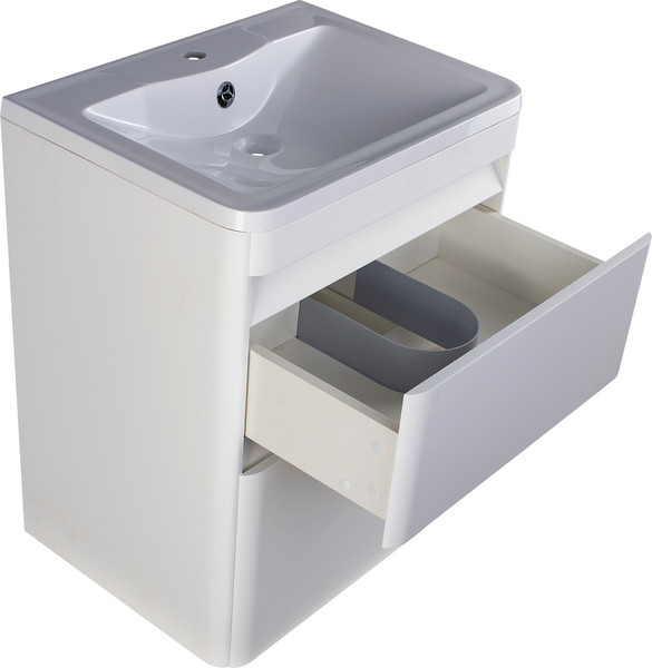 Изображение товара Тумба под умывальник Symbolite Атлантика 60 Люкс Plus (белый)
