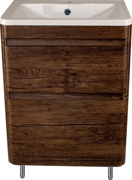 Изображение товара Тумба под умывальник Symbolite Атлантика 60 Люкс Plus (старое дерево)