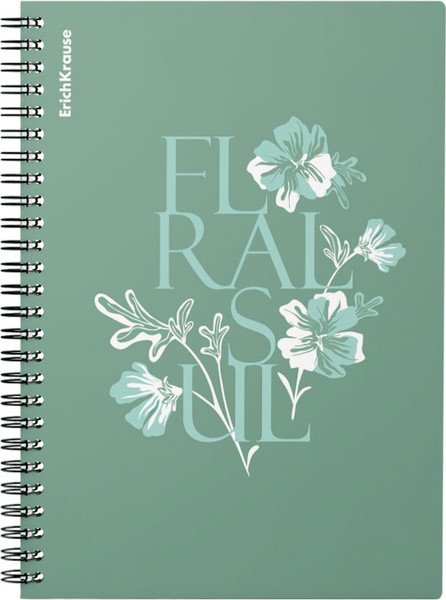 Изображение товара Тетрадь Erich Krause Floral Soul / 63423 (80л)