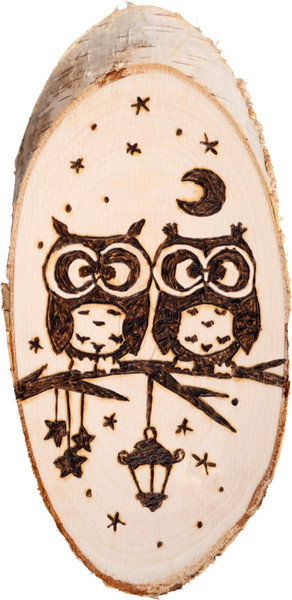 Изображение товара Доска для выжигания Десятое королевство Котик, Маяк, Совы / 05796