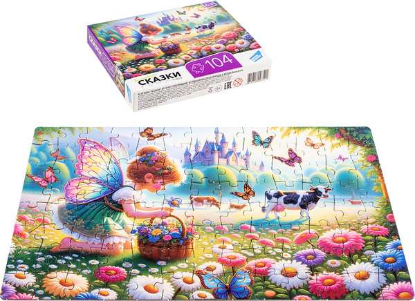 Изображение товара Пазл Dream Makers Сказки / RI1007C (104эл)