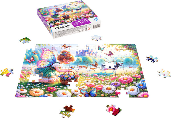 Изображение товара Пазл Dream Makers Сказки / RI1007C (104эл)