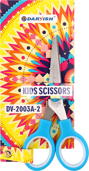 Изображение товара Ножницы канцелярские Darvish DV-2003A-2 (голубой, 13см)
