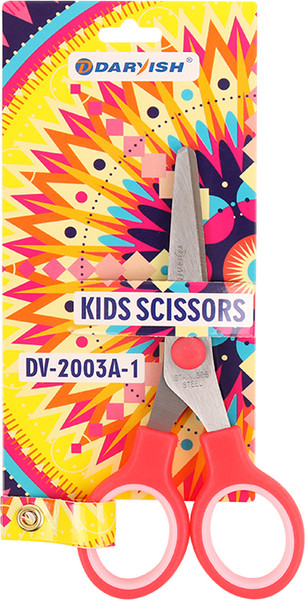Изображение товара Ножницы канцелярские Darvish DV-2003A-1 (розовый, 13см)