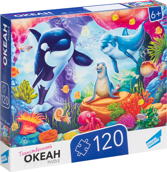 Изображение товара Пазл Dream Makers Океан / RI1205C (120эл)