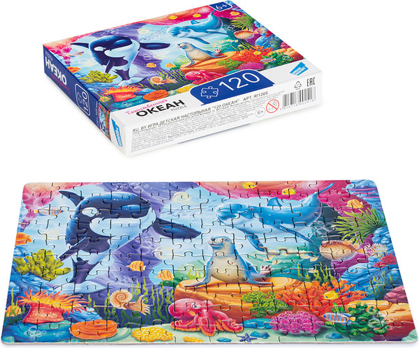 Изображение товара Пазл Dream Makers Океан / RI1205C (120эл)