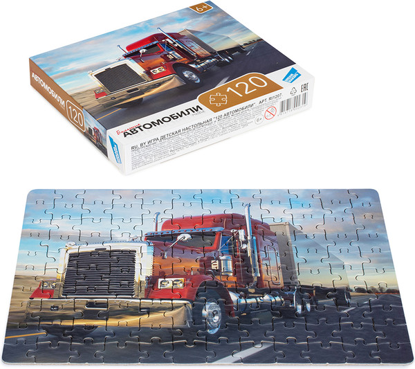 Изображение товара Пазл Dream Makers Автомобили / RI1207C (120эл)