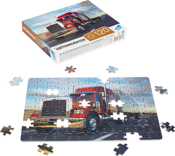 Изображение товара Пазл Dream Makers Автомобили / RI1207C (120эл)